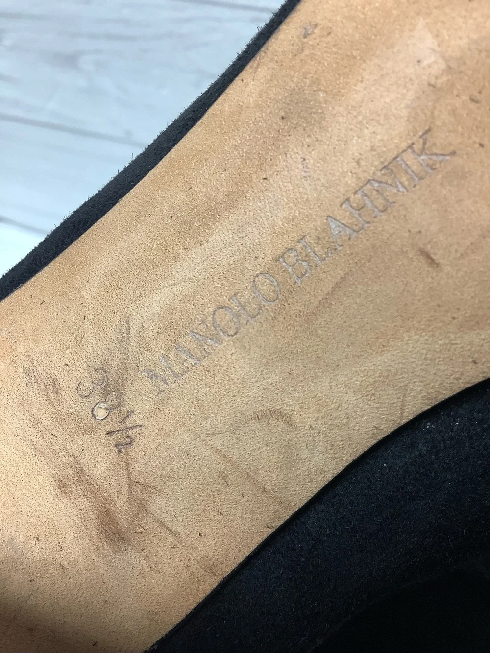 Manolo Blahnik Suede Boots